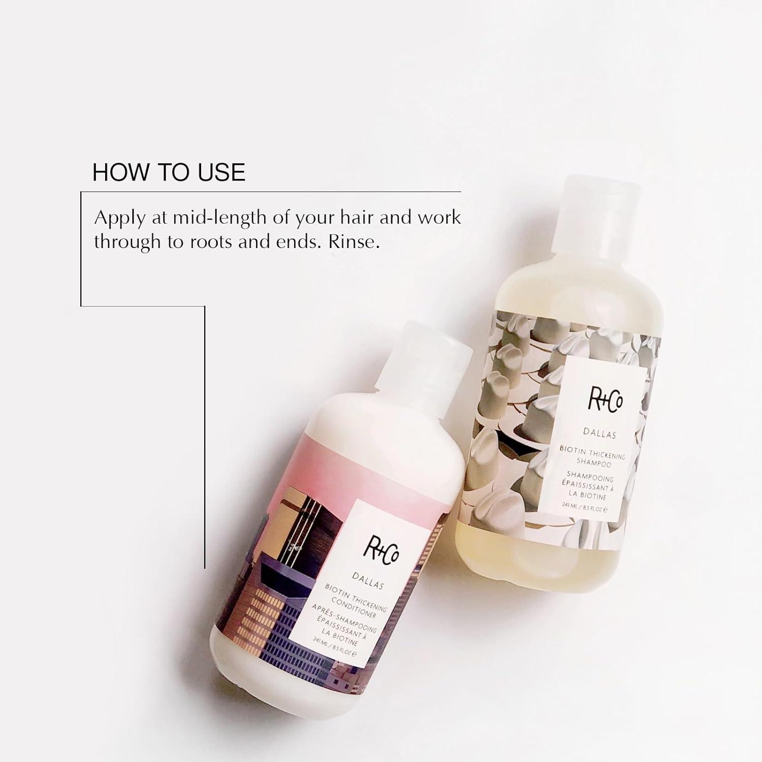 R+Co Cassette Curl Defining Shampoo and Conditioner Liter Set – Lightweight Curl Definition & Frizz Control for Natural, Bouncy Curls – Adds Shine & Moisture – Sulfate-Free & Vegan – 33.8oz(Pack of 2)(Dallas – Fine Hair)