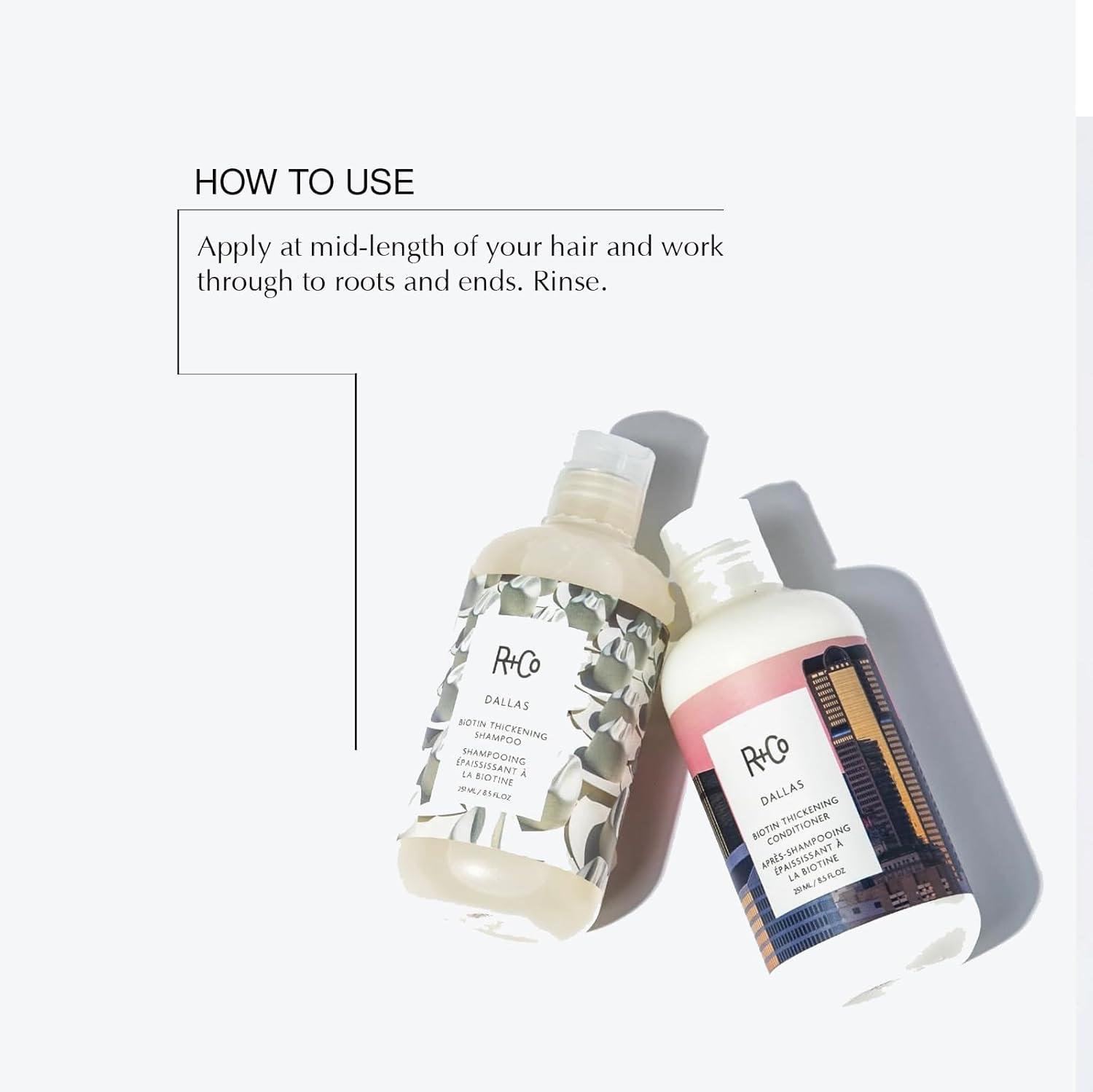 R+Co Cassette Curl Defining Shampoo and Conditioner Liter Set – Lightweight Curl Definition & Frizz Control for Natural, Bouncy Curls – Adds Shine & Moisture – Sulfate-Free & Vegan – 33.8oz(Pack of 2)(Dallas – Fine Hair)
