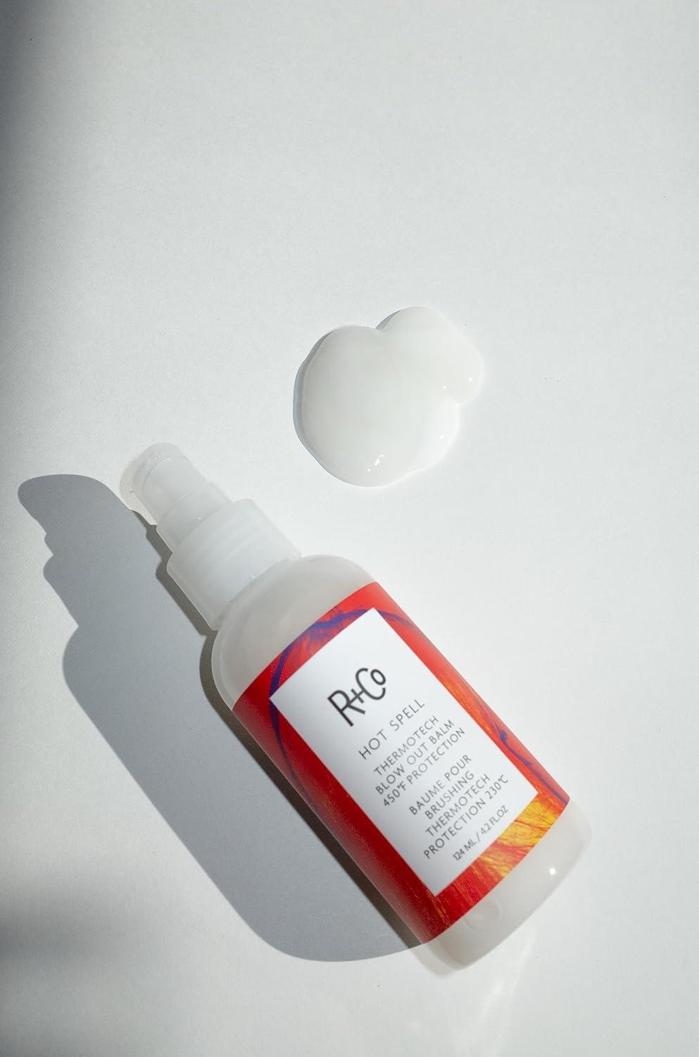 R+Co Hot Spell Thermotech Blowout Balm Deluxe | 450* F Protection, Provides Frizz Protection + Long Lasting Style | Vegan + Cruelty-Free | 1 Oz(1 Fl Oz (Pack of 1))