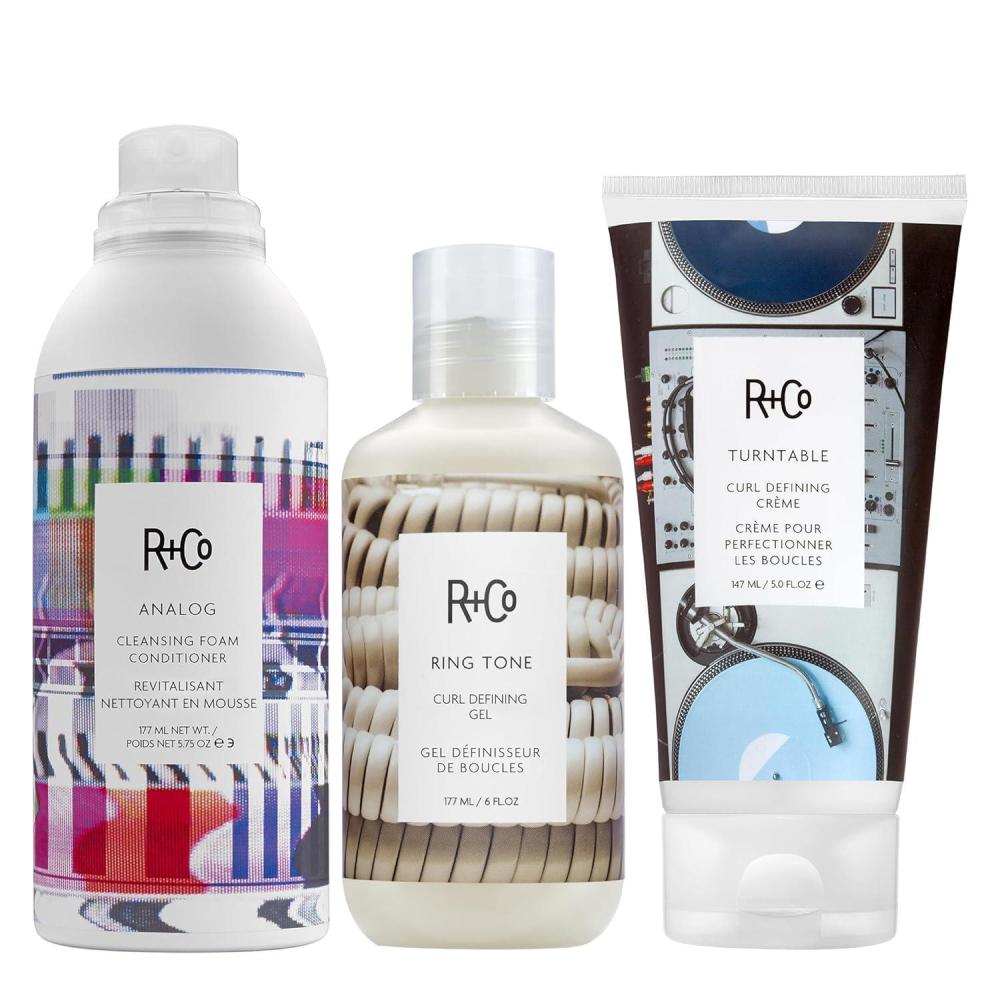 R+Co Analog Cleansing Foam Conditioner | Weightless, No-Rinse Conditioning Foam for Soft, Frizz-Free & Nourished Hair | Adds Shine & Hydration | Vegan, Sulfate-Free & Color-Safe | 5.75 Fl Oz(5.58 Fl Oz (Pack of 3))