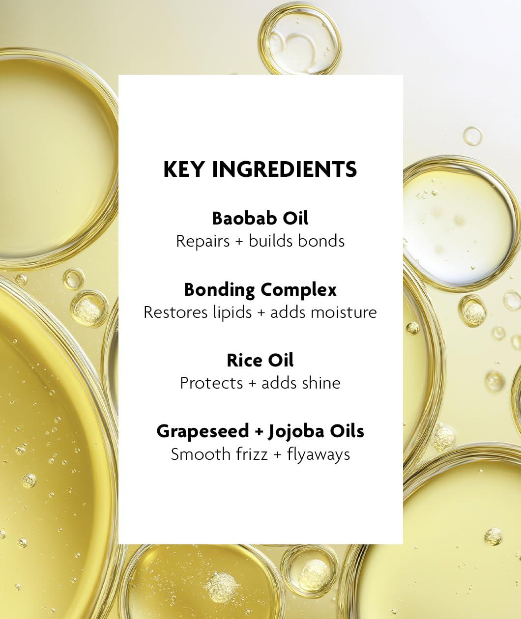 R+Co On a Cloud Bond Building Repair + Styling Oil – Lightweight Silicone-Free Hair Oil for Frizz Control, Shine, Heat & UV Protection – Strengthens & Repairs All Hair Types – 1.4 Fl Oz / 41 mL