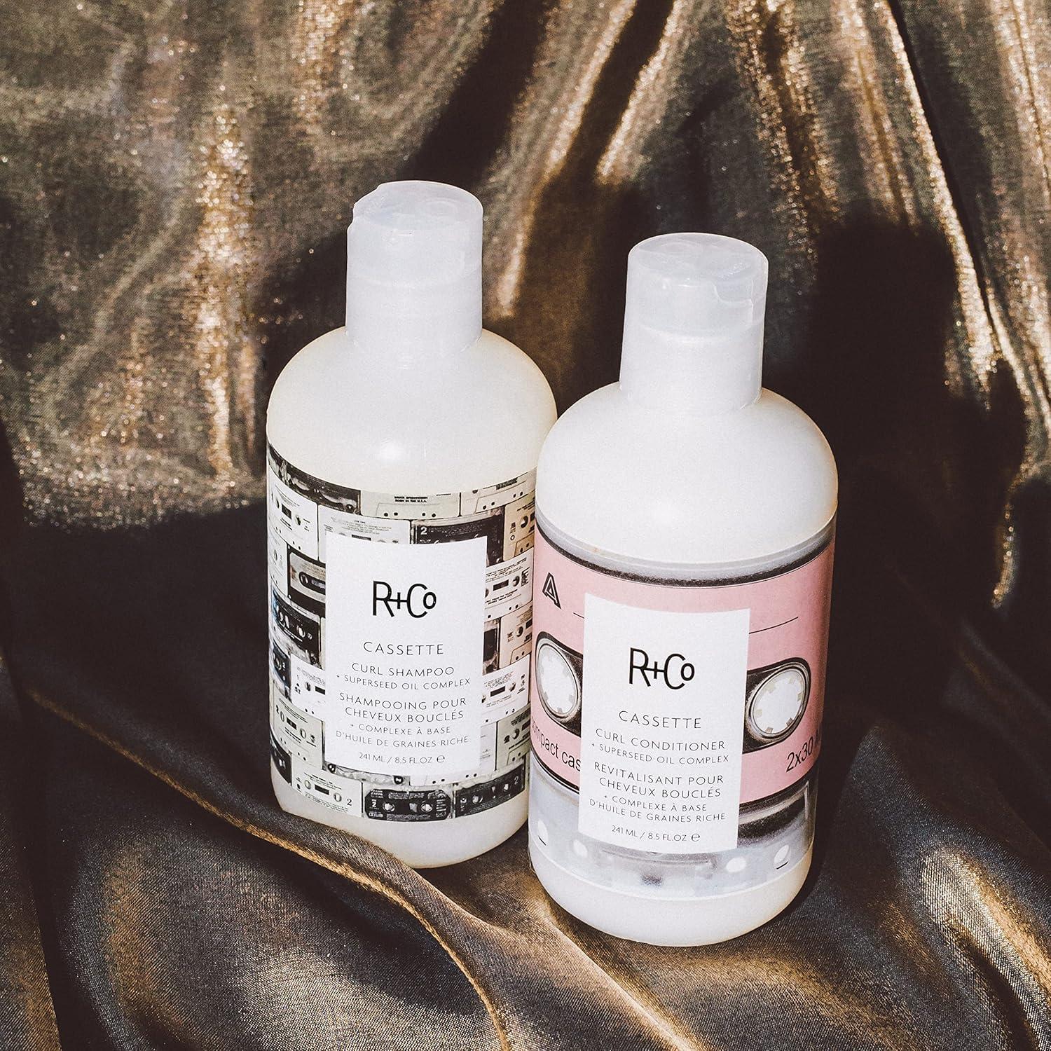 R+Co Cassette Curl Shampoo + Superseed Oil Complex(33.8 Fl Oz (Pack of 1))