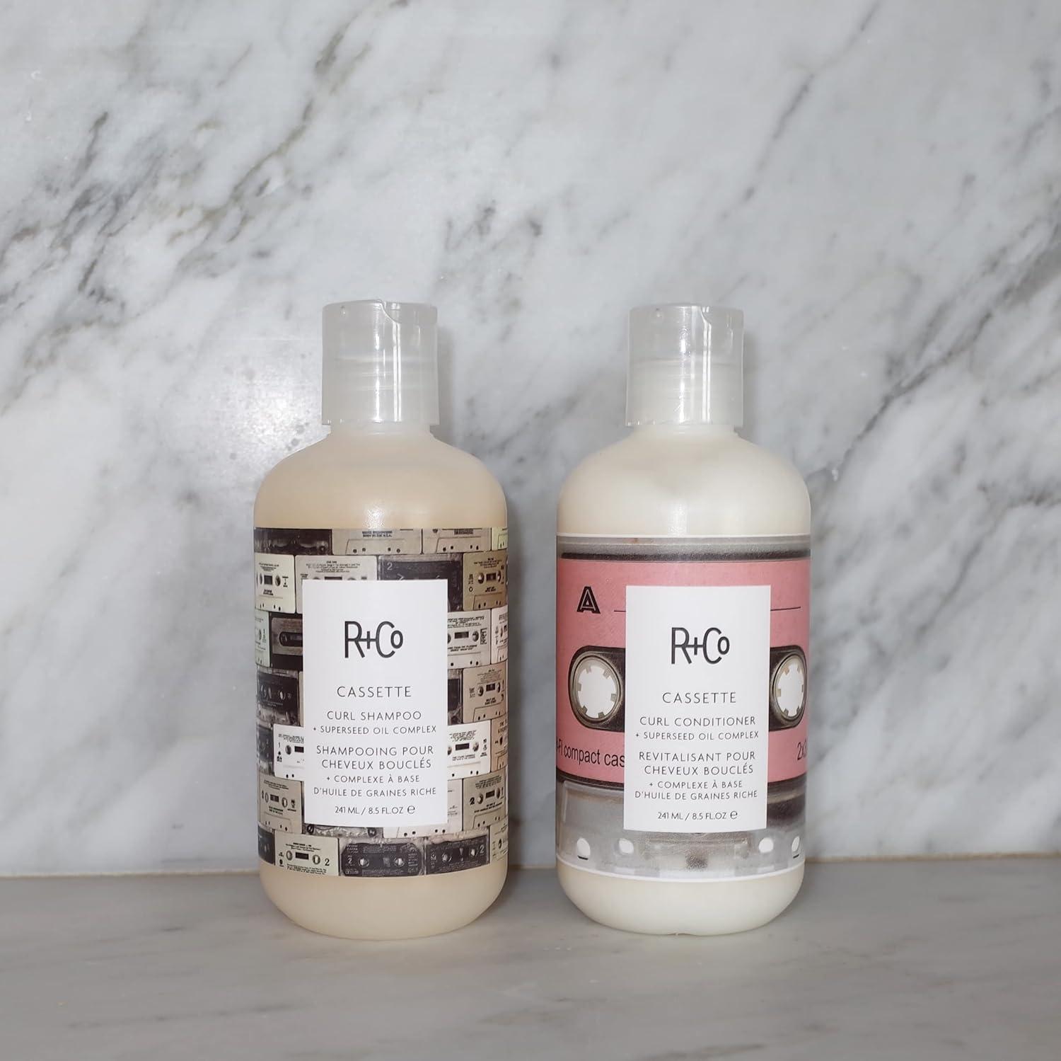 R+Co Cassette Curl Shampoo + Superseed Oil Complex(33.8 Fl Oz (Pack of 1))
