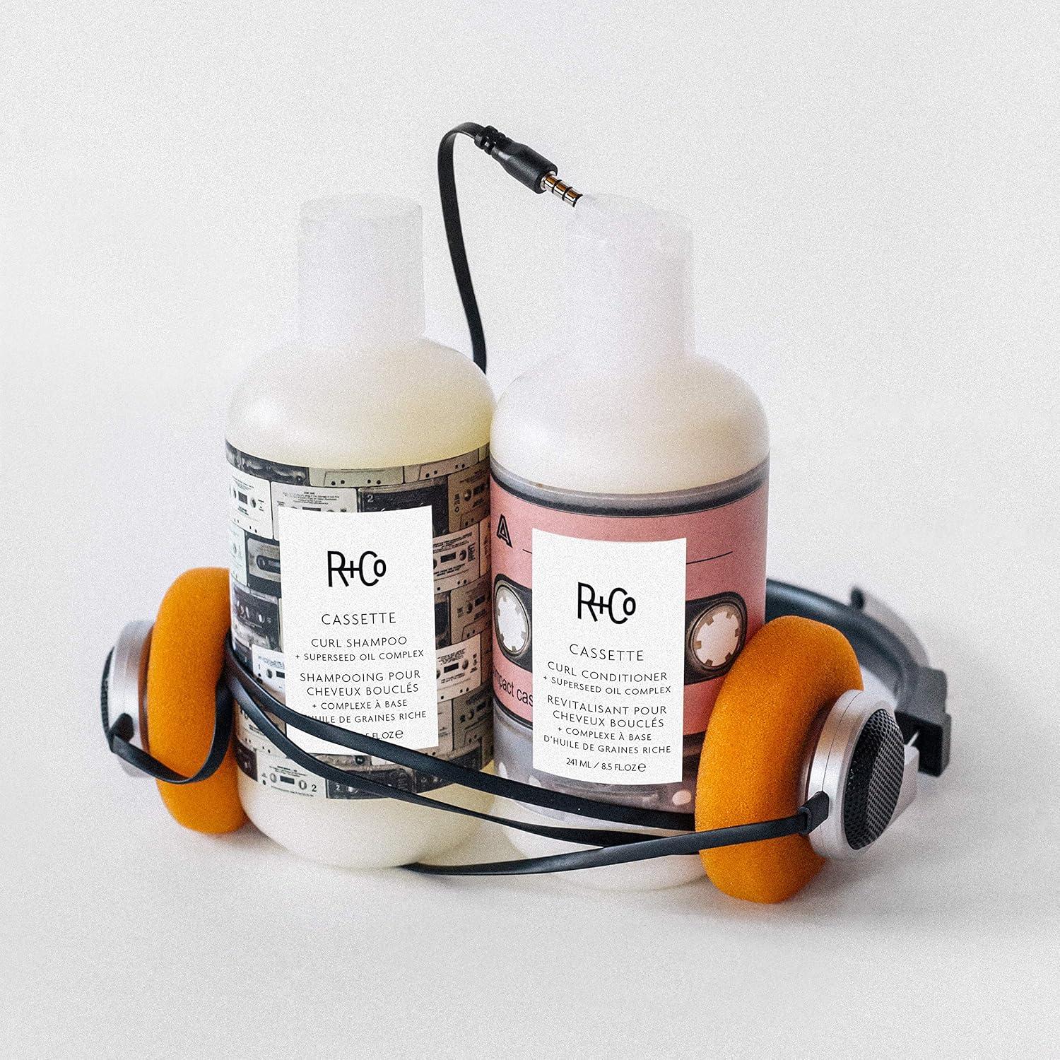 R+Co Cassette Curl Shampoo + Superseed Oil Complex(8.5 Fl Oz (Pack of 1))