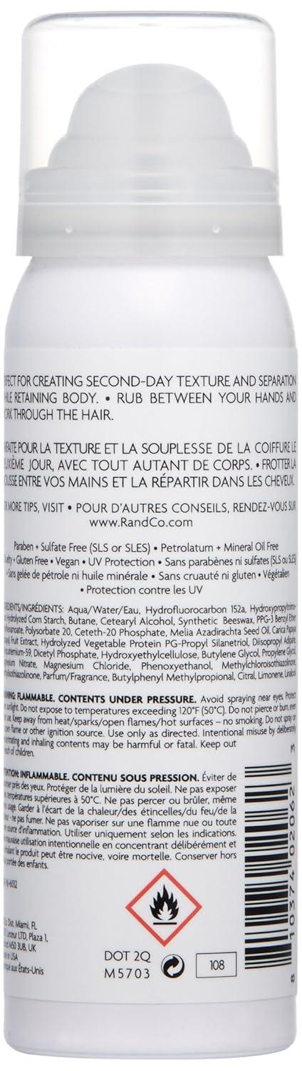 R+Co Aircraft Pomade Mousse | Lightweight Mousse for Texture, Volume & Definition | Anti-Frizz Hair Styling Foam for Tousled, Lived-In Looks | Vegan, Cruelty-Free & Paraben-Free(2 Fl Oz (Pack of 1))