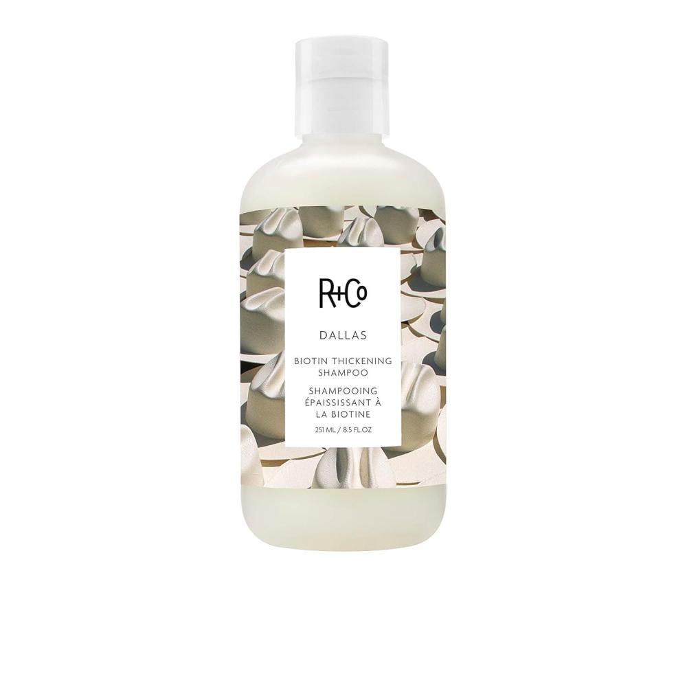 R+Co DALLAS Biotin Thickening Shampoo – Volumizing & Strengthening Hair Cleanser, All Hair Types(8.5 Fl Oz (Pack of 1))