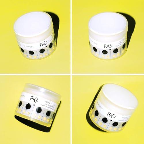 R+Co Control Flexible Paste | Strong Hold + Natural Finish| Vegan + Cruelty-Free | 2.2 Oz(2.2 Ounce (Pack of 2))