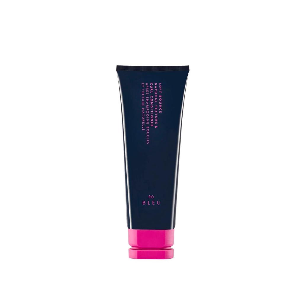 R+Co BLEU Soft Bounce Natural Texture and Curl Conditioner – Hydrates, Enhances Curl Pattern, Adds Smoothness and Shine with Banana Fruit Extract and Black Seed Oil – Premium Hair Care, 6.8 oz