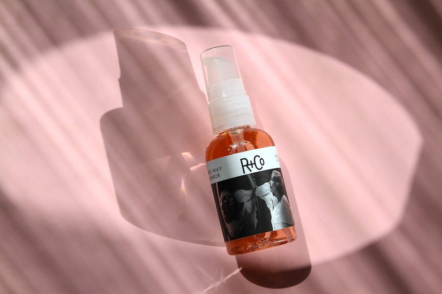 R+Co TWO WAY MIRROR Smoothing Oil – Frizz-Control & Shine-Enhancing Hair Oil, Smooths & Softens Hair, All Hair Types(2 Fl Oz (Pack of 1))