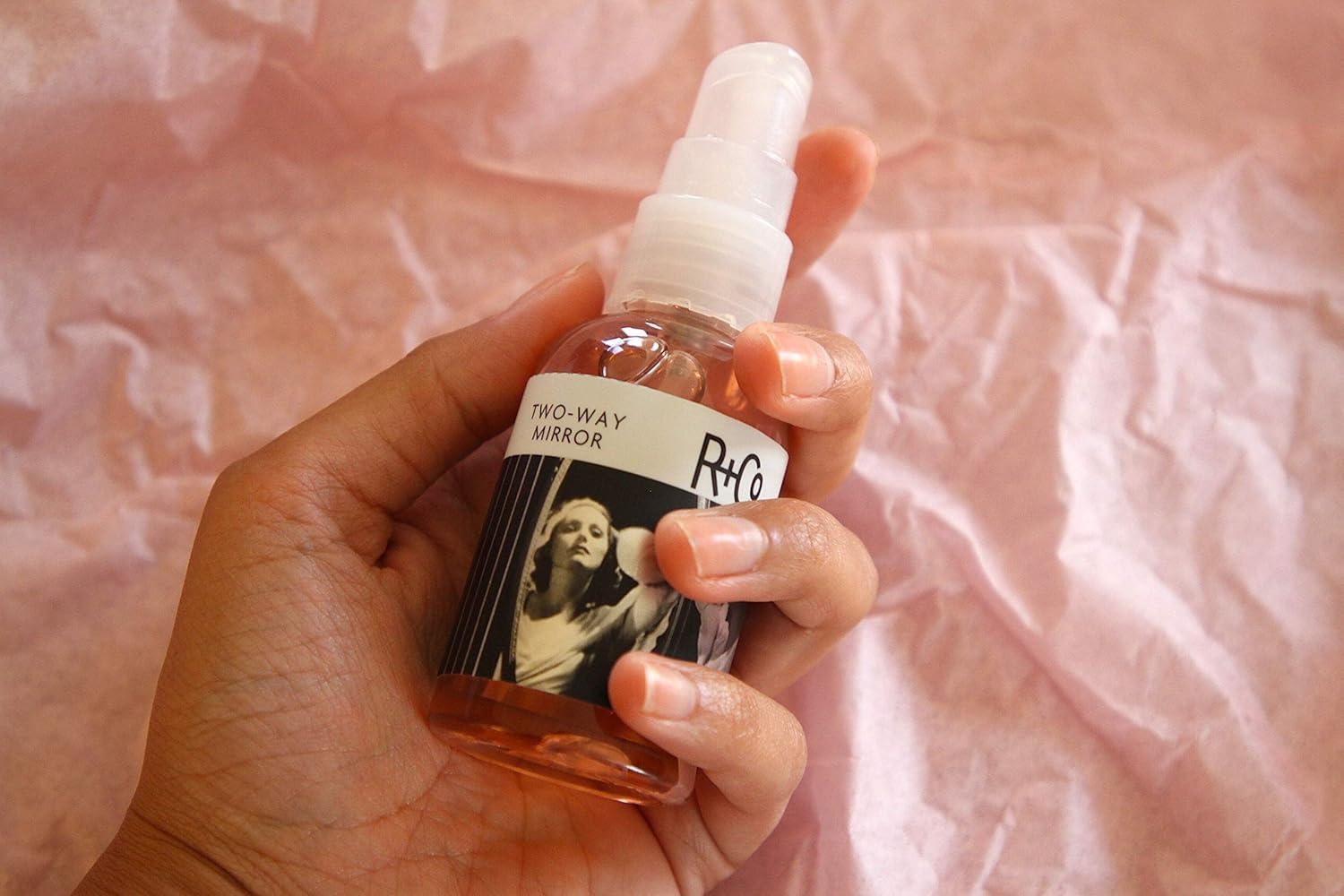 R+Co TWO WAY MIRROR Smoothing Oil – Frizz-Control & Shine-Enhancing Hair Oil, Smooths & Softens Hair, All Hair Types(2 Fl Oz (Pack of 1))