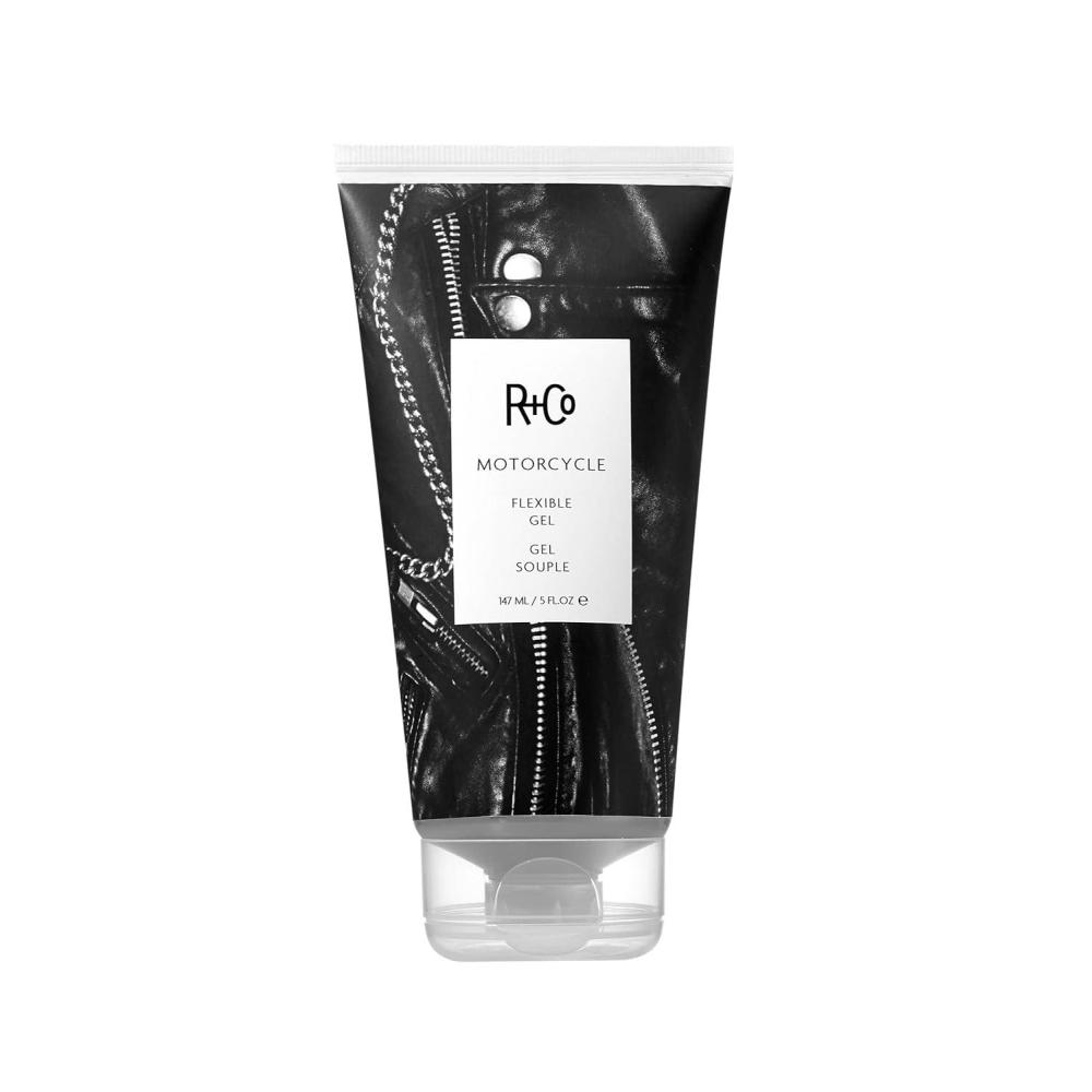 R+Co Motorcycle Flexible Gel – Hybrid Styling Gel with Flexible Hold & Wax-Like Shine – Heat Protectant, Volumizing Gel for Texture, Natural Finish & All Hair Types – Vegan & Sulfate-Free – 5 oz(5 Fl Oz (Pack of 1))