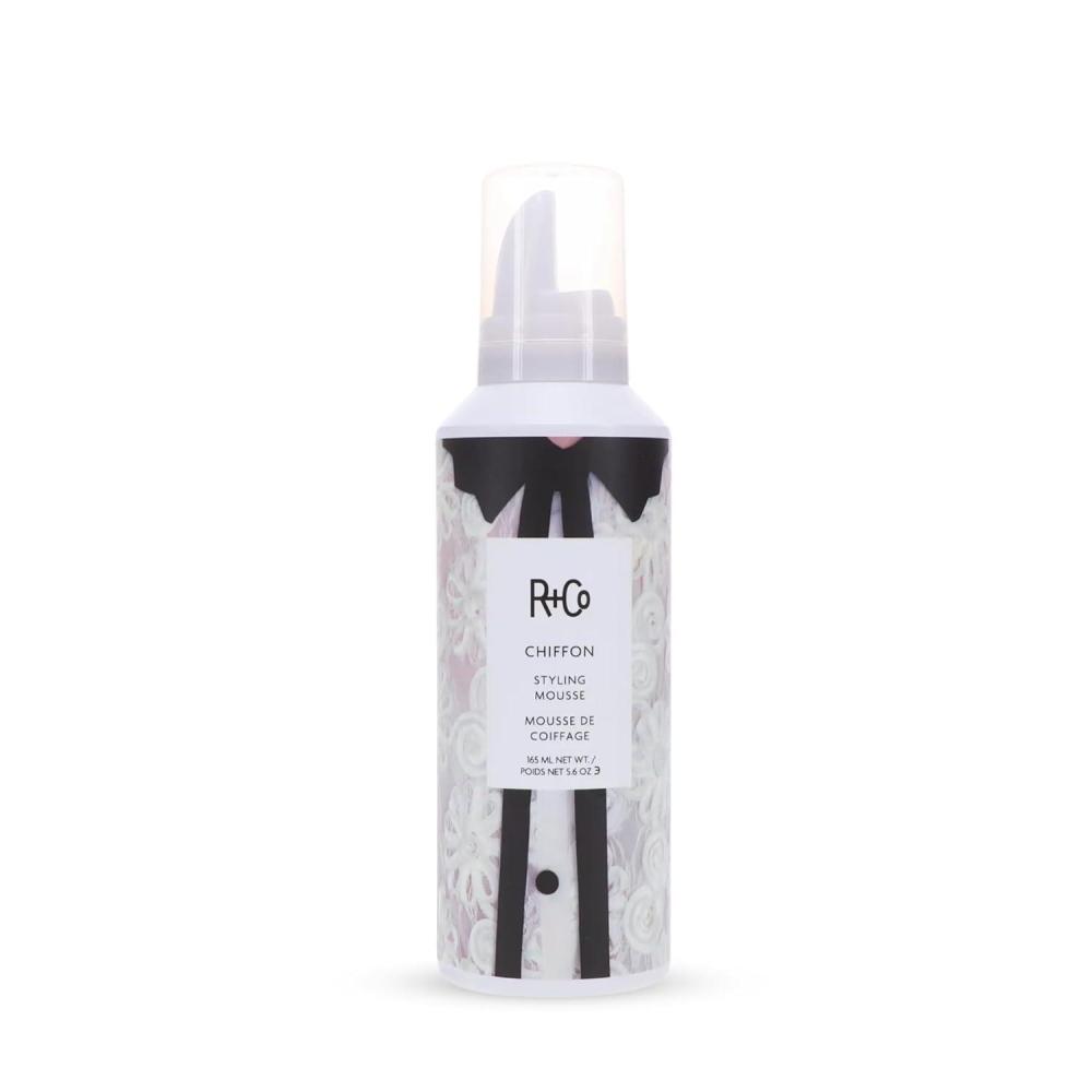R+Co CHIFFON Styling Mousse – Lightweight Hair Foam, Adds Volume & Texture, All Hair Types(5.6 Fl Oz (Pack of 1))