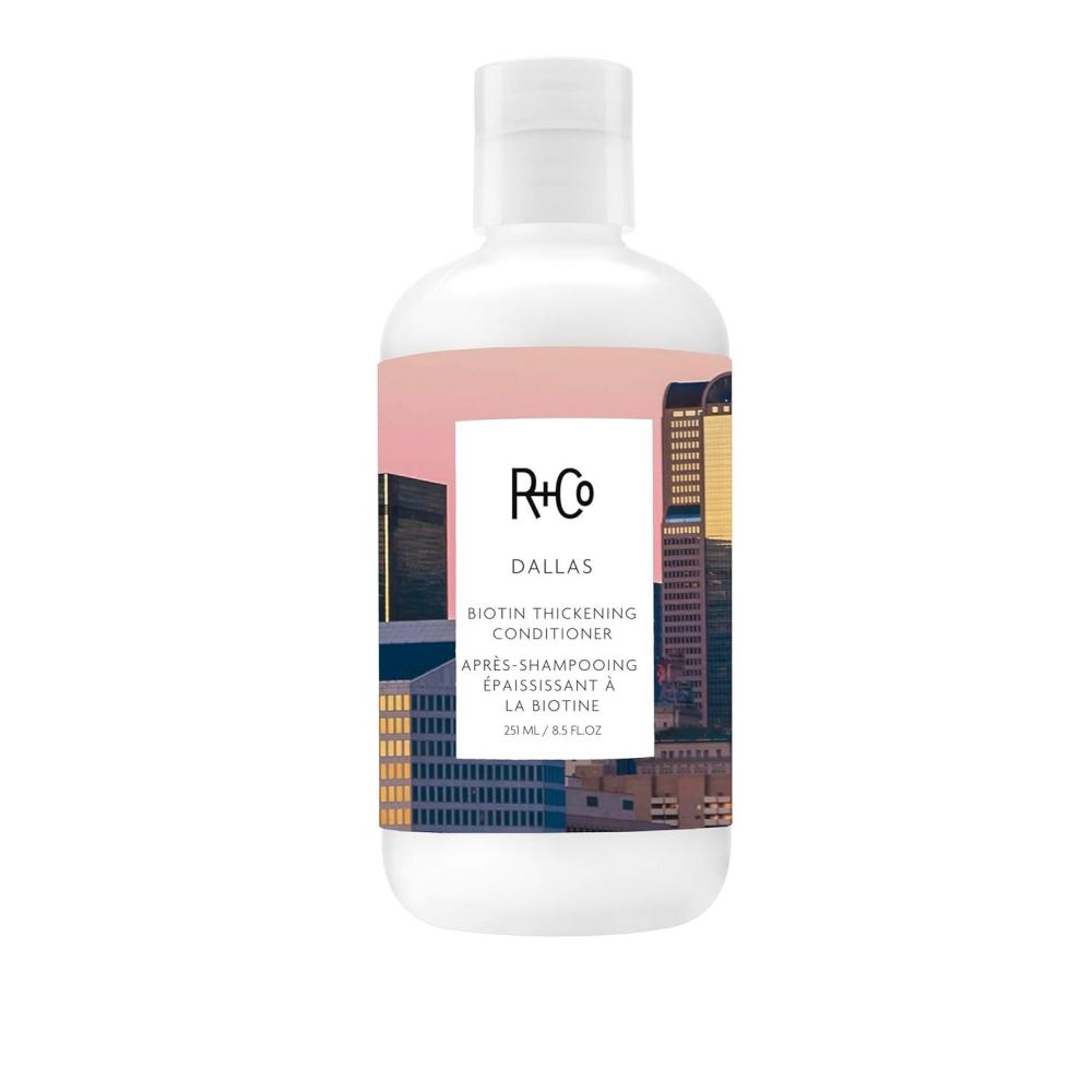 R+Co DALLAS Biotin Thickening Conditioner – Volumizing & Nourishing Conditioner for Fuller, Stronger Hair(8.5 Fl Oz (Pack of 1))