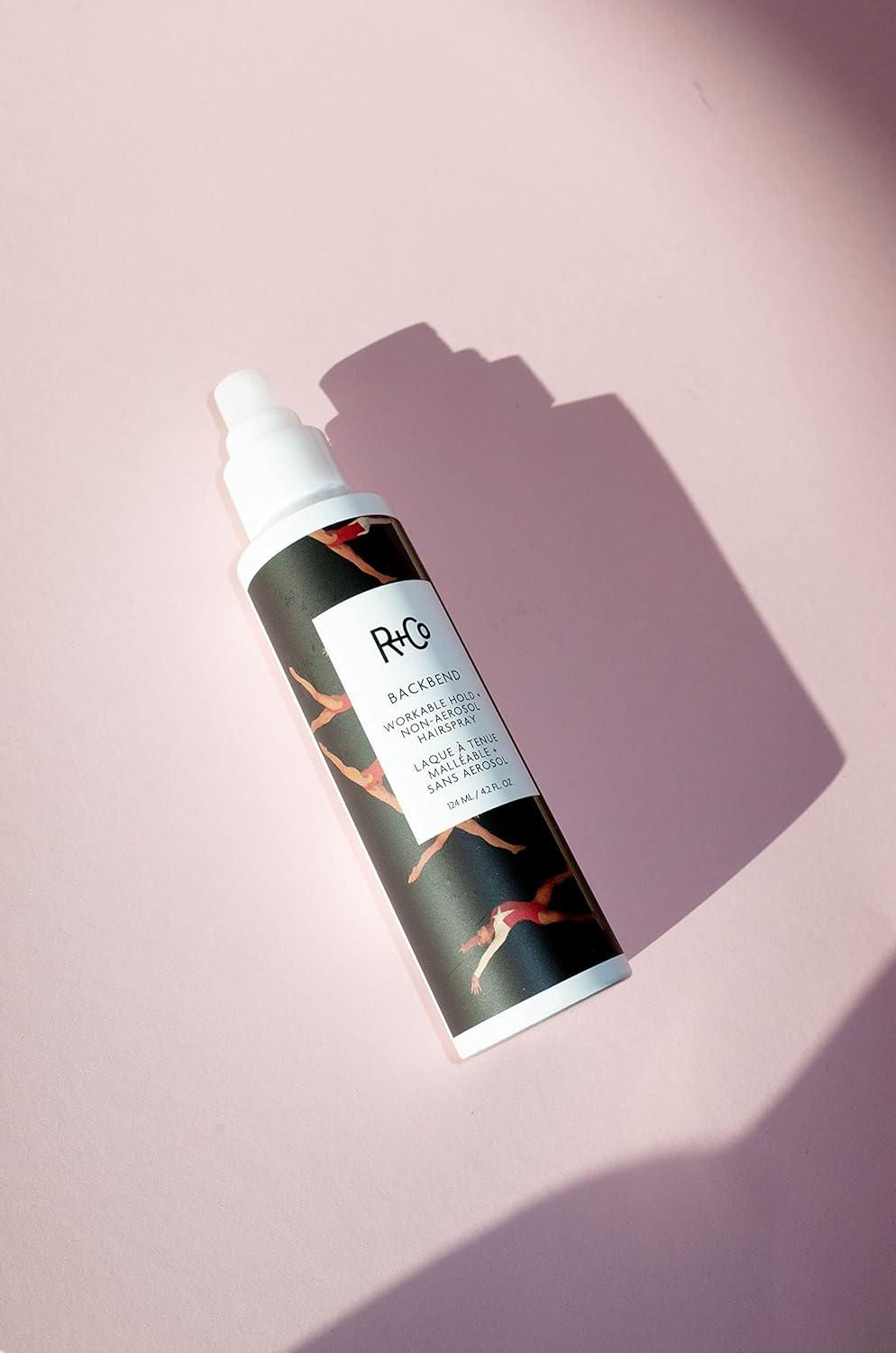 R+Co Backbend Workable Hold + Non-Aerosol Hairspray | Non-Aerosol, Quick-drying, and Weightless Hairspray | Vegan + Cruelty-Free | 4.2 Oz(4.2 Fl Oz (Pack of 1))