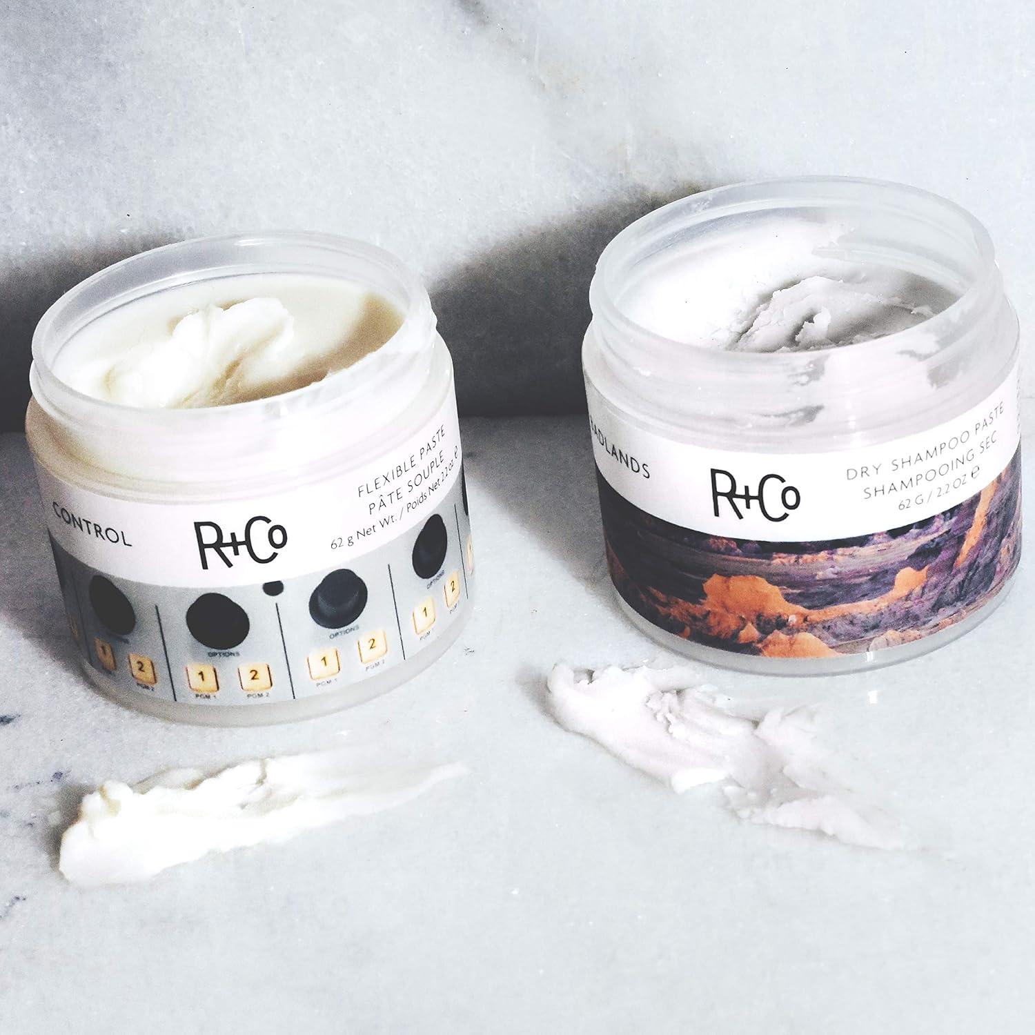 R+Co Control Flexible Paste | Strong Hold + Natural Finish| Vegan + Cruelty-Free | 2.2 Oz(2.2 Ounce (Pack of 1))