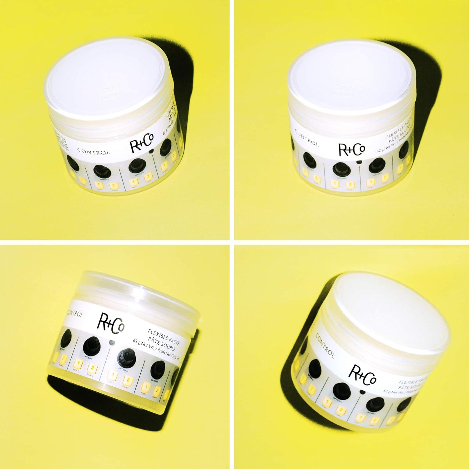 R+Co Control Flexible Paste | Strong Hold + Natural Finish| Vegan + Cruelty-Free | 2.2 Oz(2.2 Ounce (Pack of 1))