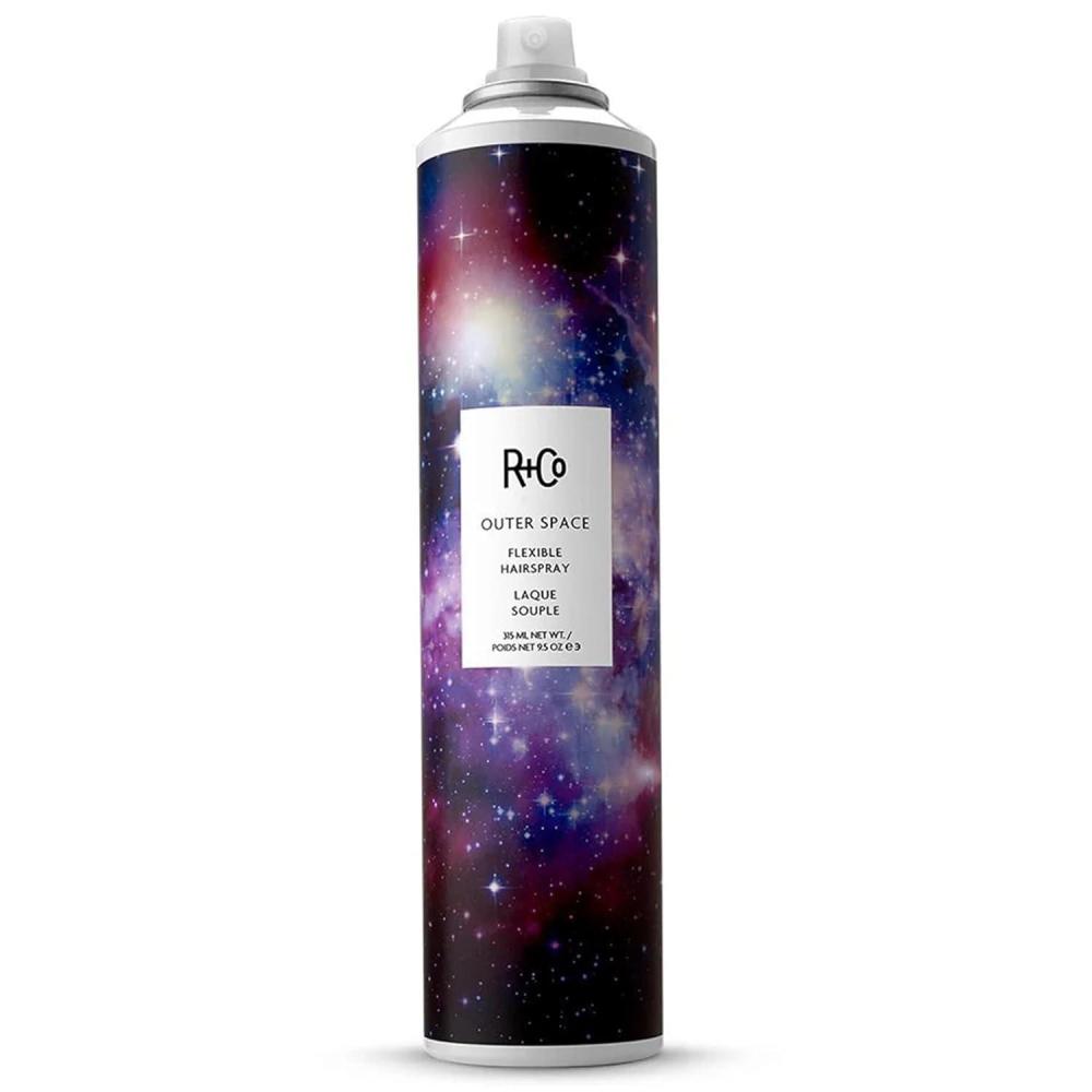 R+Co OUTER SPACE Flexible Hairspray – Light Hold & Long-Lasting Hair Spray, Adds Shine & Flexibility, All Hair Types(9.5 Ounce (Pack of 1))
