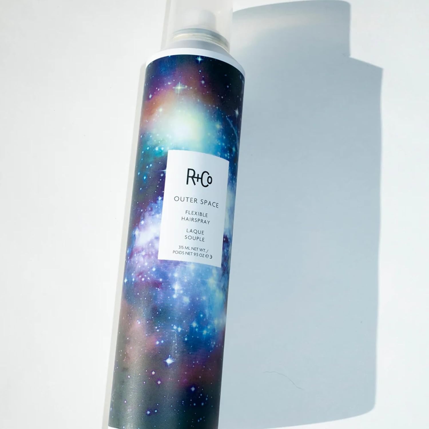 R+Co OUTER SPACE Flexible Hairspray – Light Hold & Long-Lasting Hair Spray, Adds Shine & Flexibility, All Hair Types(9.5 Fl Oz (Pack of 2))