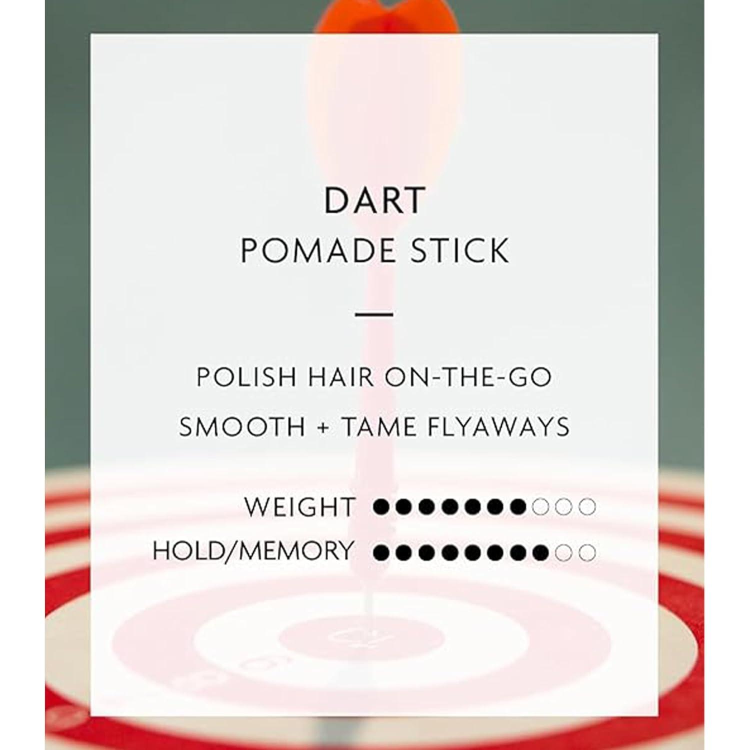 R+Co Dart Hair Wax Stick | Tame Flyaways, Sculpt & Polish | Long-Lasting Texture | Vegan + No Parabens | 0.5 Ounce (Pack of 1)(0.5 Ounce (Pack of 2))