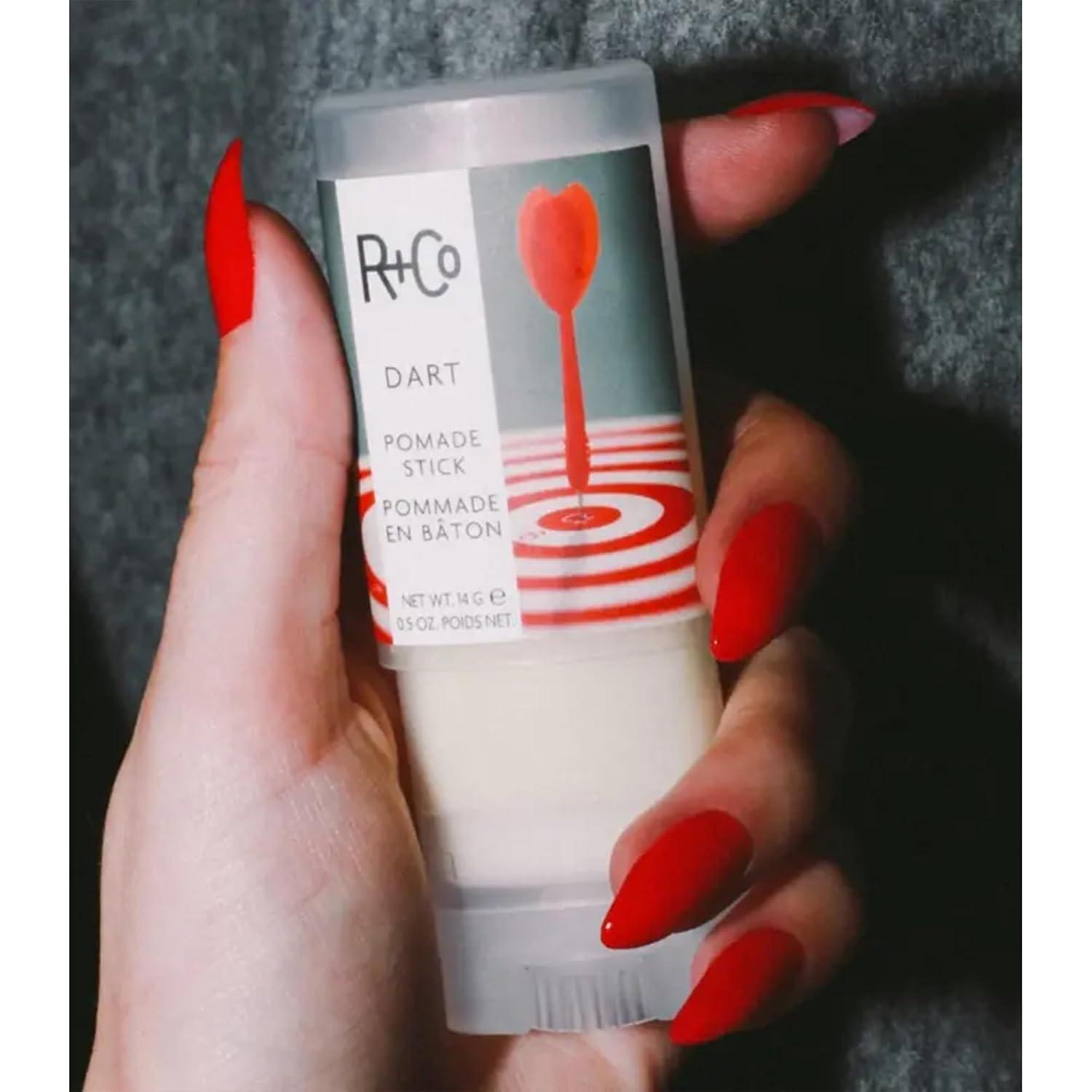 R+Co Dart Hair Wax Stick | Tame Flyaways, Sculpt & Polish | Long-Lasting Texture | Vegan + No Parabens | 0.5 Ounce (Pack of 1)(0.5 Ounce (Pack of 2))