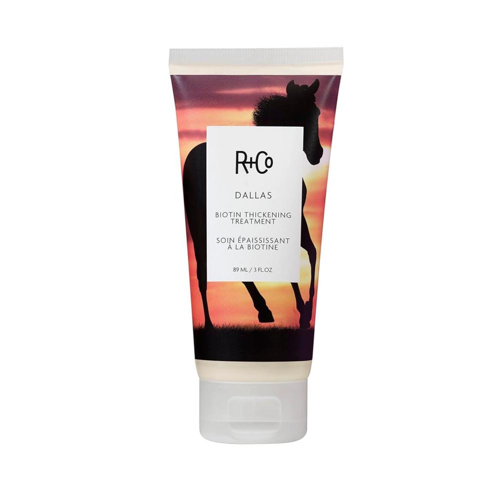 R+Co Dallas Biotin Thickening Treatment | Lasting Volume + Strengthens Hair + Builds Texture | Vegan + Cruelty-Free | 3 Oz(3 Fl Oz (Pack of 1))