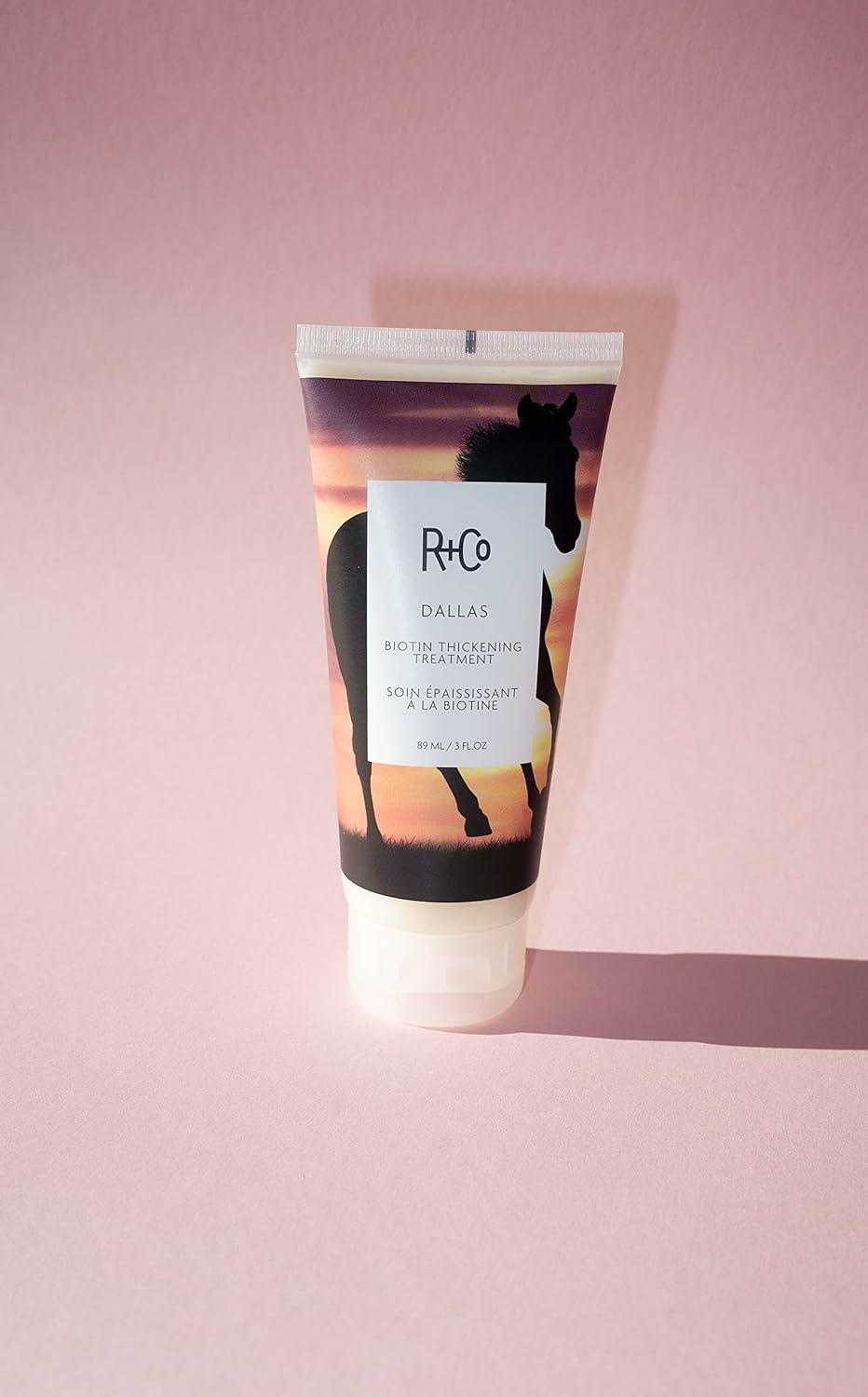 R+Co Dallas Biotin Thickening Treatment | Lasting Volume + Strengthens Hair + Builds Texture | Vegan + Cruelty-Free | 3 Oz(3 Fl Oz (Pack of 1))