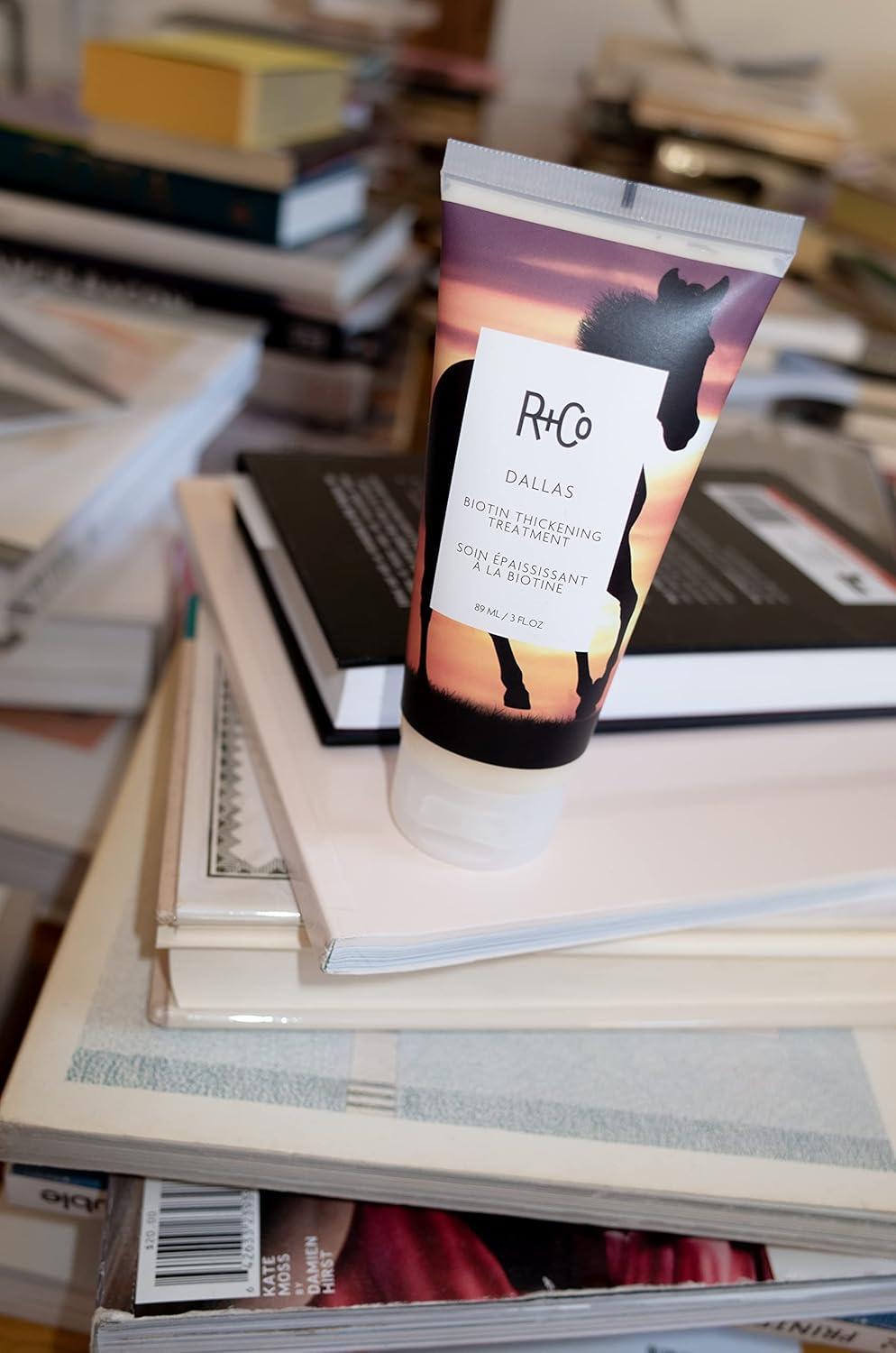 R+Co Dallas Biotin Thickening Treatment | Lasting Volume + Strengthens Hair + Builds Texture | Vegan + Cruelty-Free | 3 Oz(3 Fl Oz (Pack of 1))