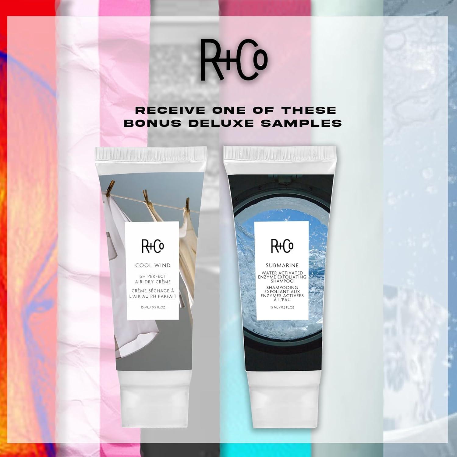 R+Co Cool Wind pH Perfect Air Dry Hair Cream | Hydrates + Tames + Softens | Vegan + Cruelty-Free |(5 Fl Oz + 0.5 Fl Oz (Pack of 2))