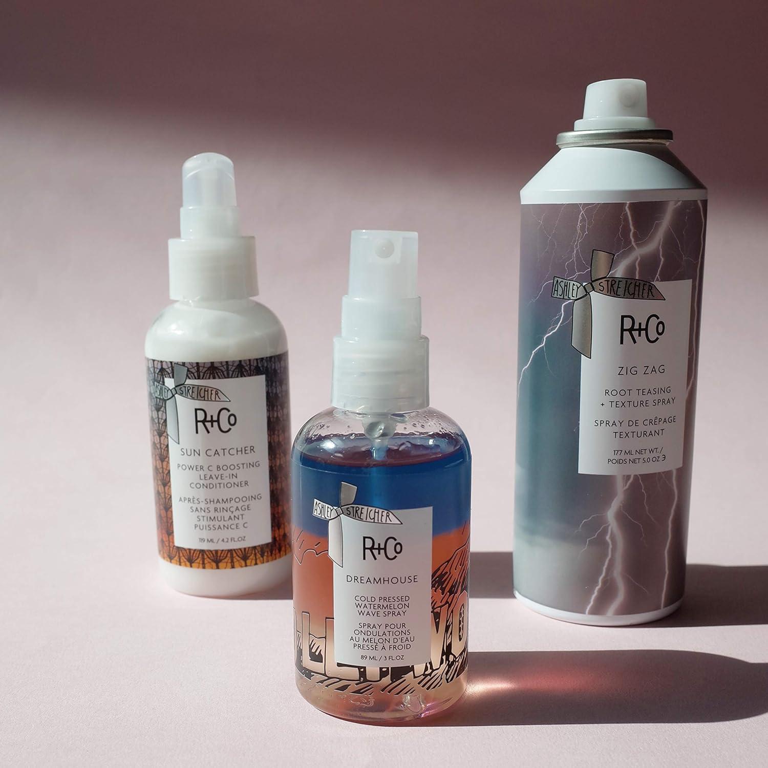 R+Co ZIG ZAG Root Teasing + Texture Spray – Volumizing Root Lift Spray, Adds Texture & Hold, All Hair Types(5 Fl Oz (Pack of 1))