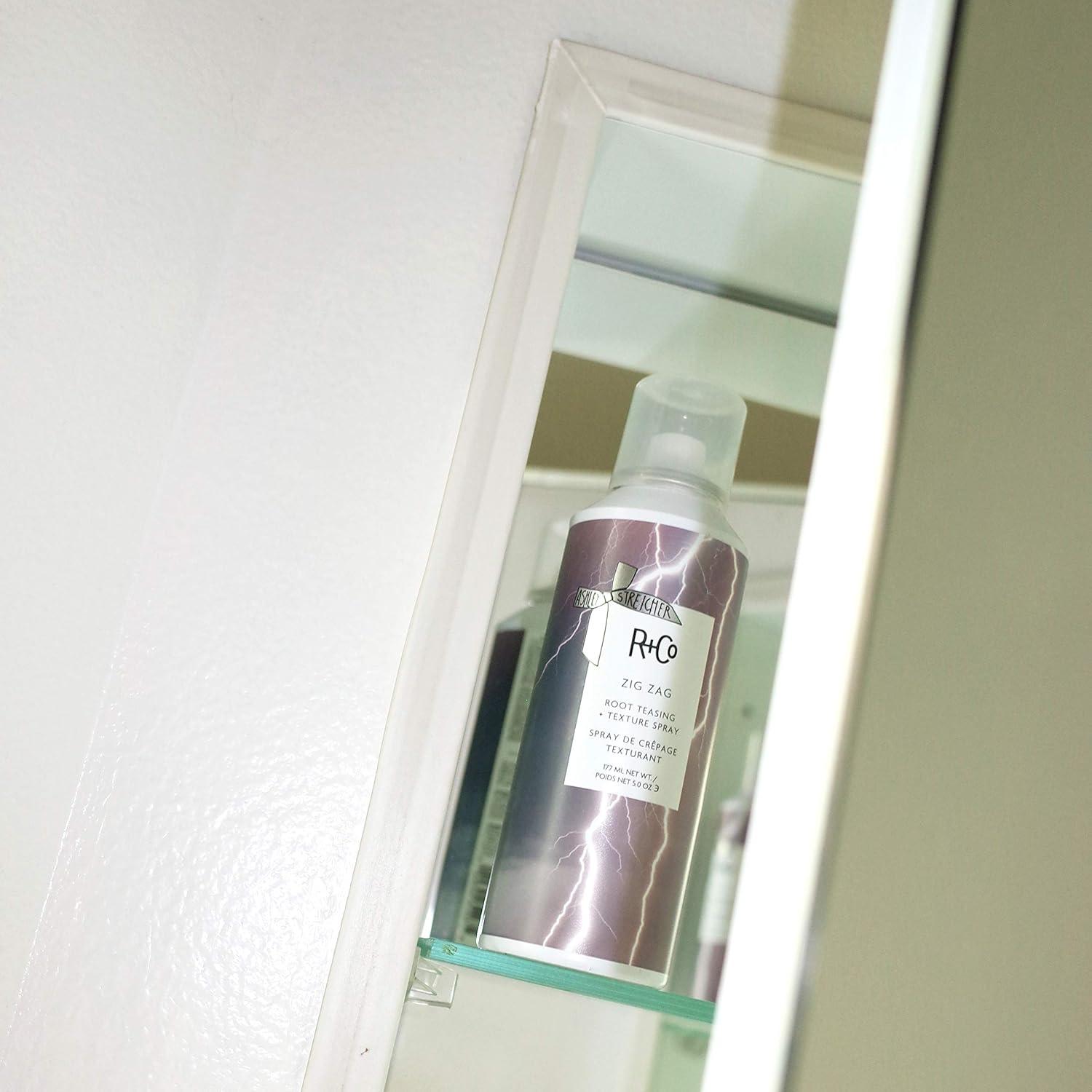 R+Co ZIG ZAG Root Teasing + Texture Spray – Volumizing Root Lift Spray, Adds Texture & Hold, All Hair Types(5 Fl Oz (Pack of 1))