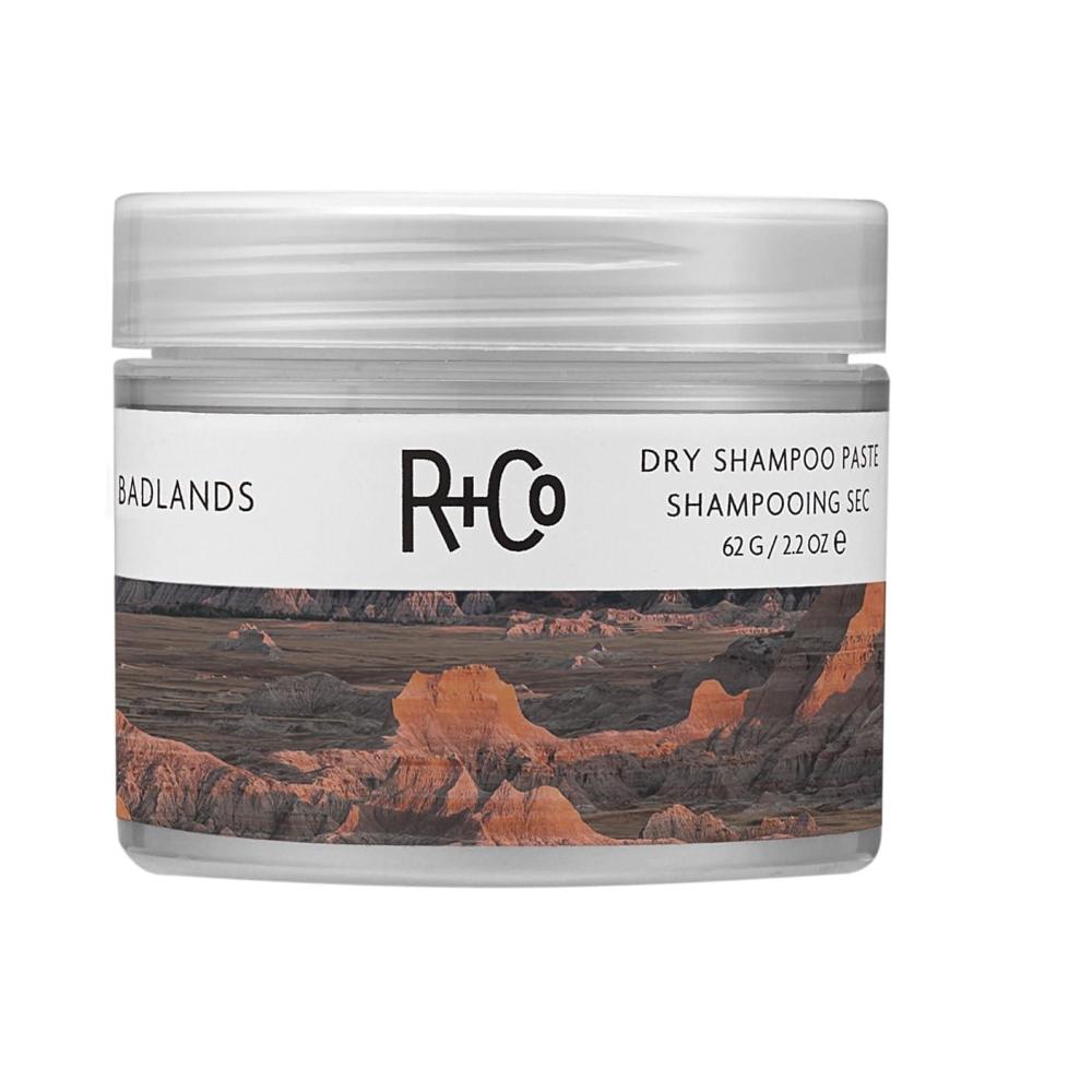 R+Co Badlands Dry Shampoo Paste | Part Dry Shampoo, Part Styling Paste | Adds Texture, Absorbs Oil, Matte Finish(2.2. Ounce (Pack of 1))