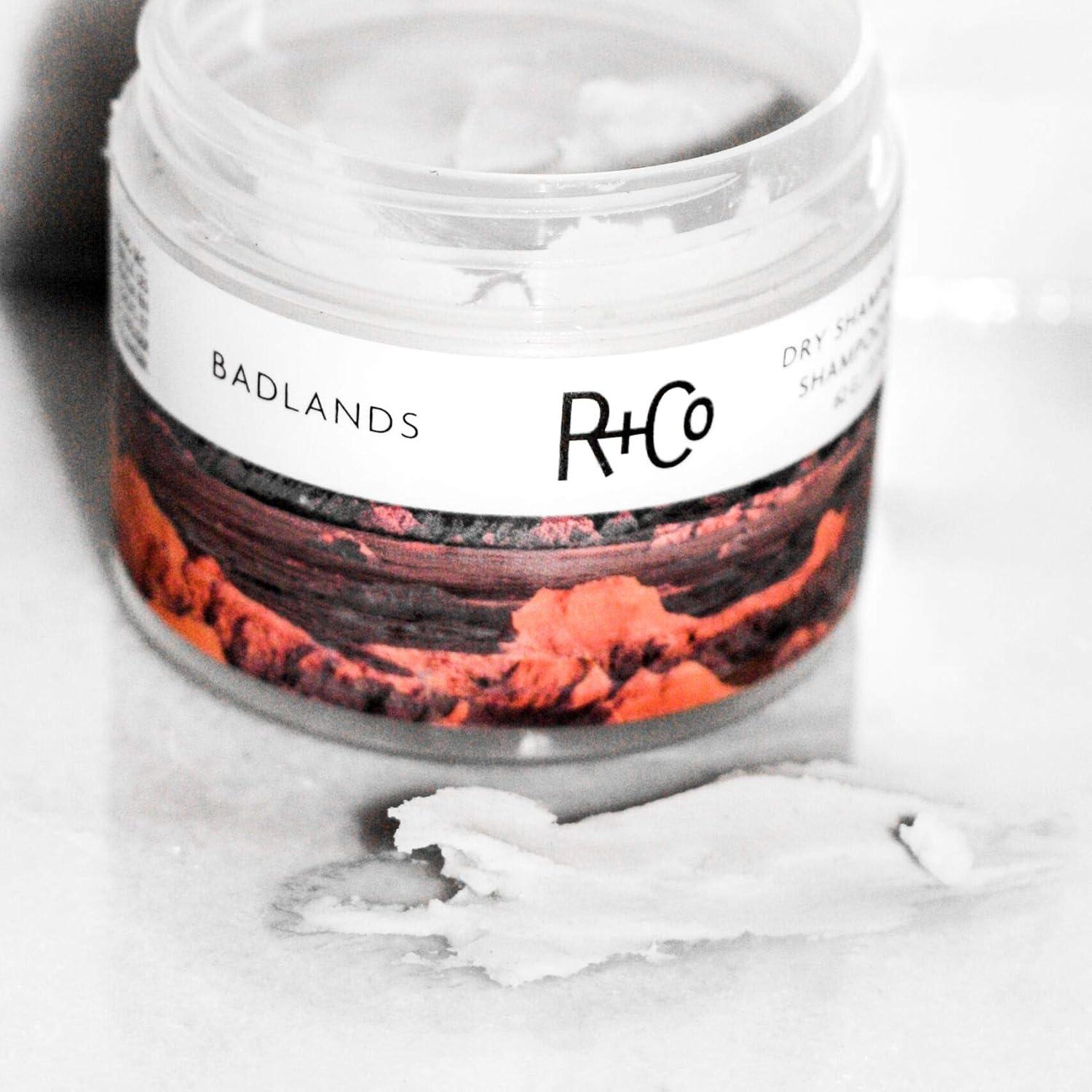 R+Co Badlands Dry Shampoo Paste | Part Dry Shampoo, Part Styling Paste | Adds Texture, Absorbs Oil, Matte Finish(2.2. Ounce (Pack of 1))