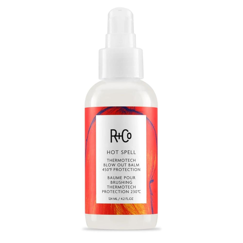 R+Co Hot Spell Thermotech Blowout Balm 450* F Protection, Provides Frizz Protection + Long Lasting Style Vegan + Cruelty-Free(4.2 Fl Oz (Pack of 1))