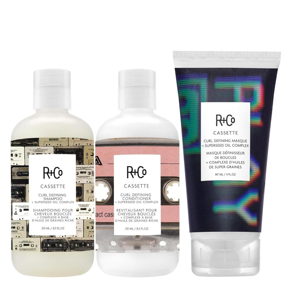 R+Co Cassette Curl Defining Masque | Defined Curls + Deep Hydration + Nourishing | Vegan + Cruelty-Free | 5 Oz(22 Fl Oz (Pack of 1))