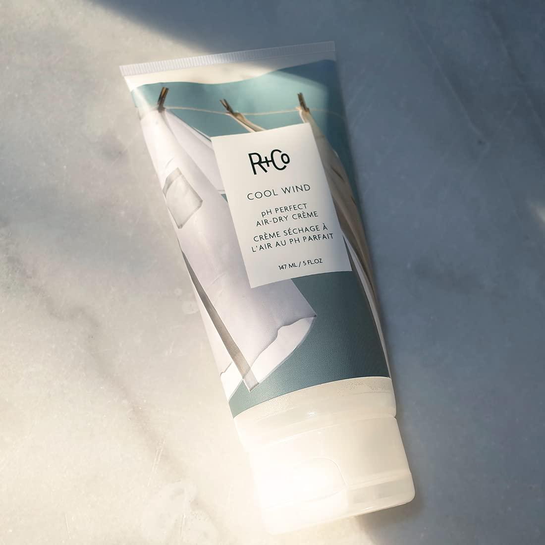R+Co Cool Wind pH Perfect Air Dry Hair Cream | Hydrates + Tames + Softens | Vegan + Cruelty-Free |(5.5 Fl Oz (Pack of 1))