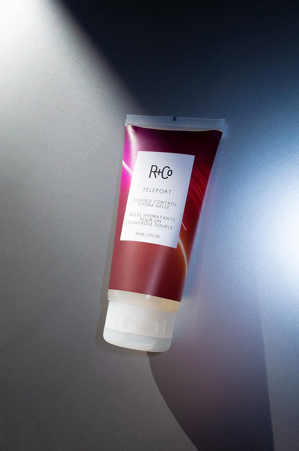 R+Co Teleport Flexible Control Hydra Gelee | Lightweight Gelee + Buildable Hold + Enhance Natural Waves | Vegan + Cruelty-Free | 3 Fl Oz(3 Fl Oz (Pack of 1))
