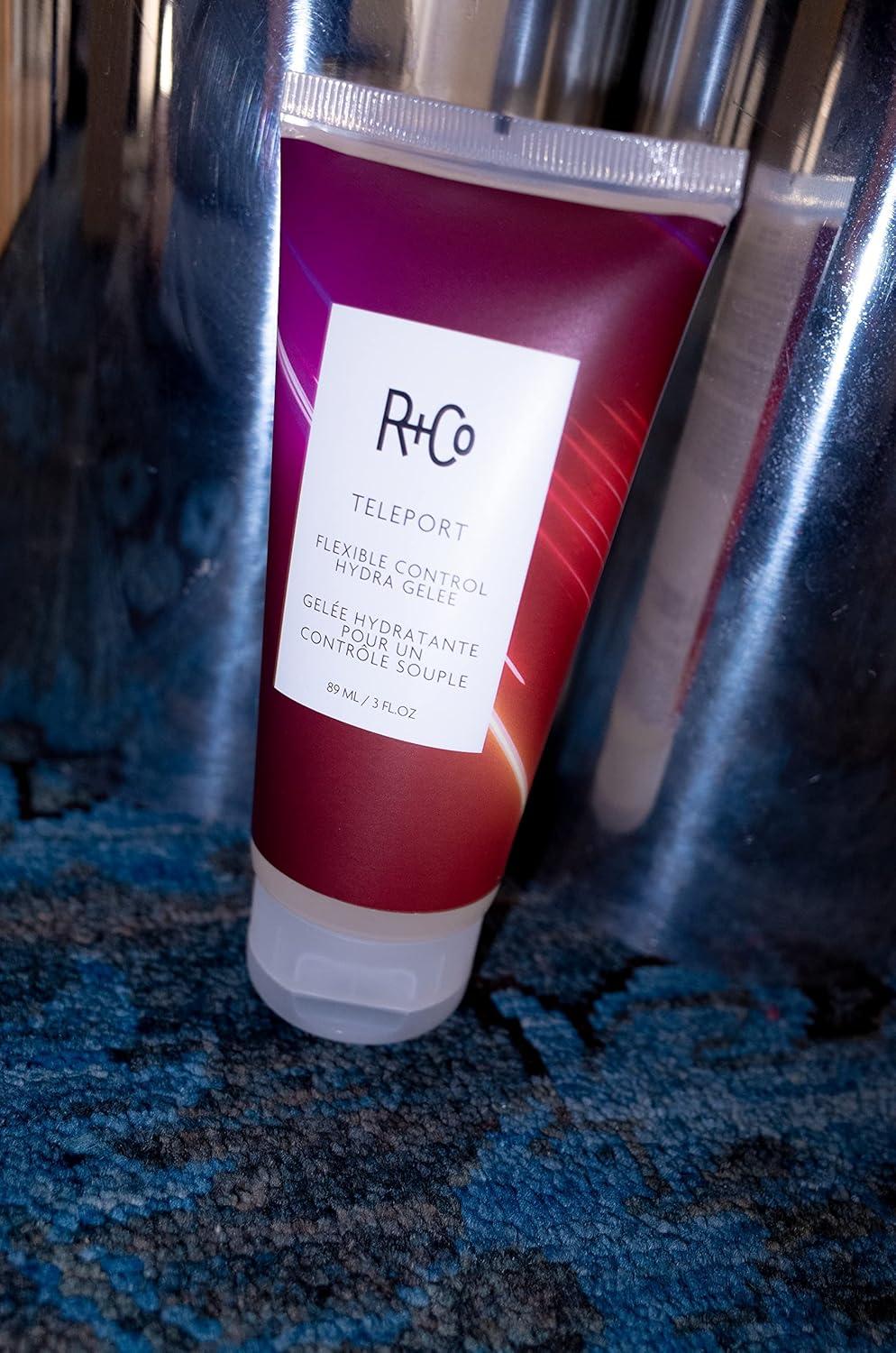 R+Co Teleport Flexible Control Hydra Gelee | Lightweight Gelee + Buildable Hold + Enhance Natural Waves | Vegan + Cruelty-Free | 3 Fl Oz(3 Fl Oz (Pack of 1))