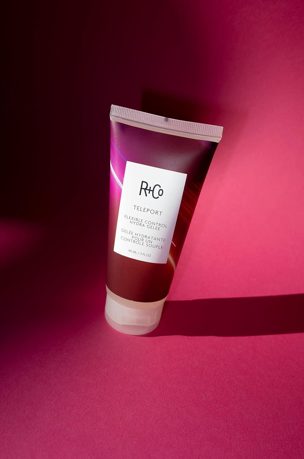 R+Co Teleport Flexible Control Hydra Gelee | Lightweight Gelee + Buildable Hold + Enhance Natural Waves | Vegan + Cruelty-Free | 3 Fl Oz(3 Fl Oz (Pack of 1))