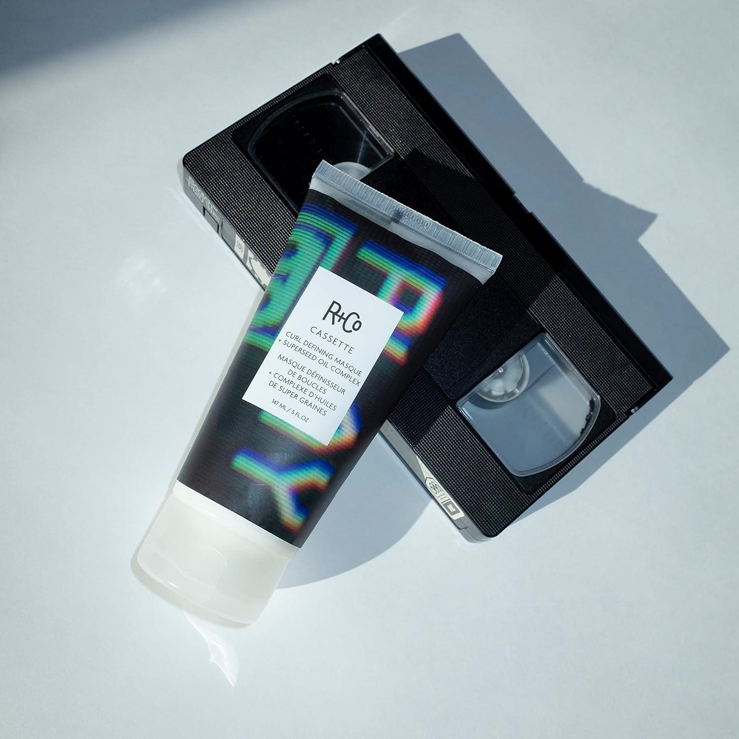 R+Co Cassette Curl Defining Masque | Defined Curls + Deep Hydration + Nourishing | Vegan + Cruelty-Free | 5 Oz(5 Fl Oz (Pack of 1))