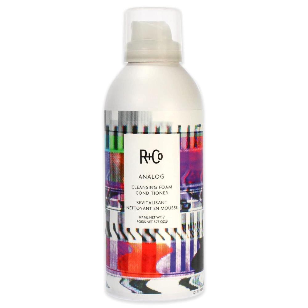 R+Co ANALOG Cleansing Foam Conditioner – Lightweight Softening & Frizz-Reducing Conditioner for All Hair Types,(5.8 Fl Oz (Pack of 1))
