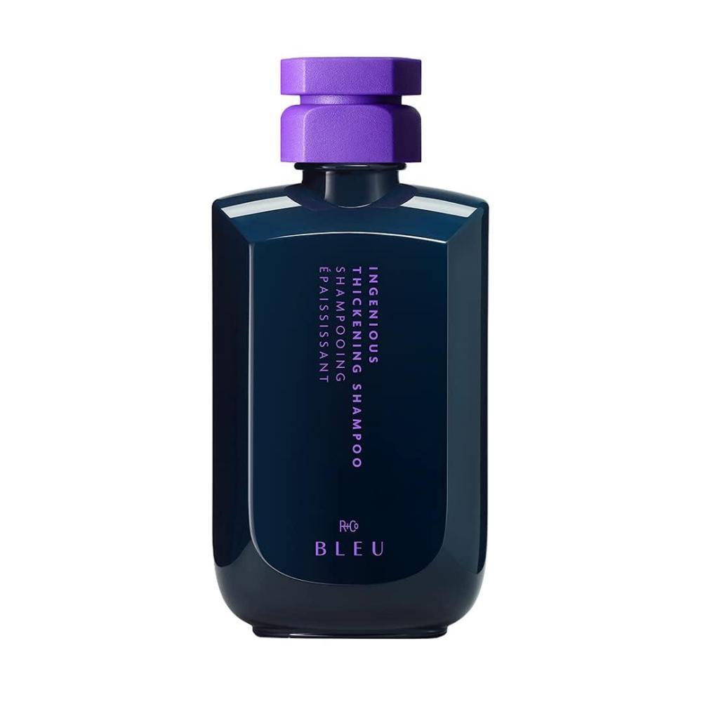 R+Co BLEU Ingenious Thickening Shampoo – Boosts Body, Bounce, and Shine for Fine Hair, Cleanses and Clarifies, Removes Product Buildup, Adds Instant Volume, 8.5 oz