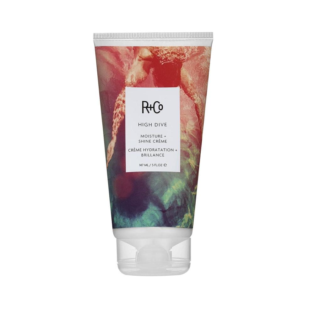R+Co HIGH DIVE Moisture + Shine Crème – Hydrating & Glossy Hair Cream, Adds Softness & Manageability, All Hair Types(5 Fl Oz (Pack of 1))