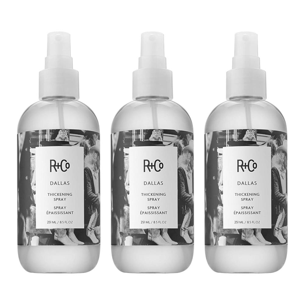 R+Co DALLAS Thickening Spray – Volumizing & Texturizing Hair Spray, Adds Body & Fullness, All Hair Types(8.5 Fl Oz (Pack of 3))