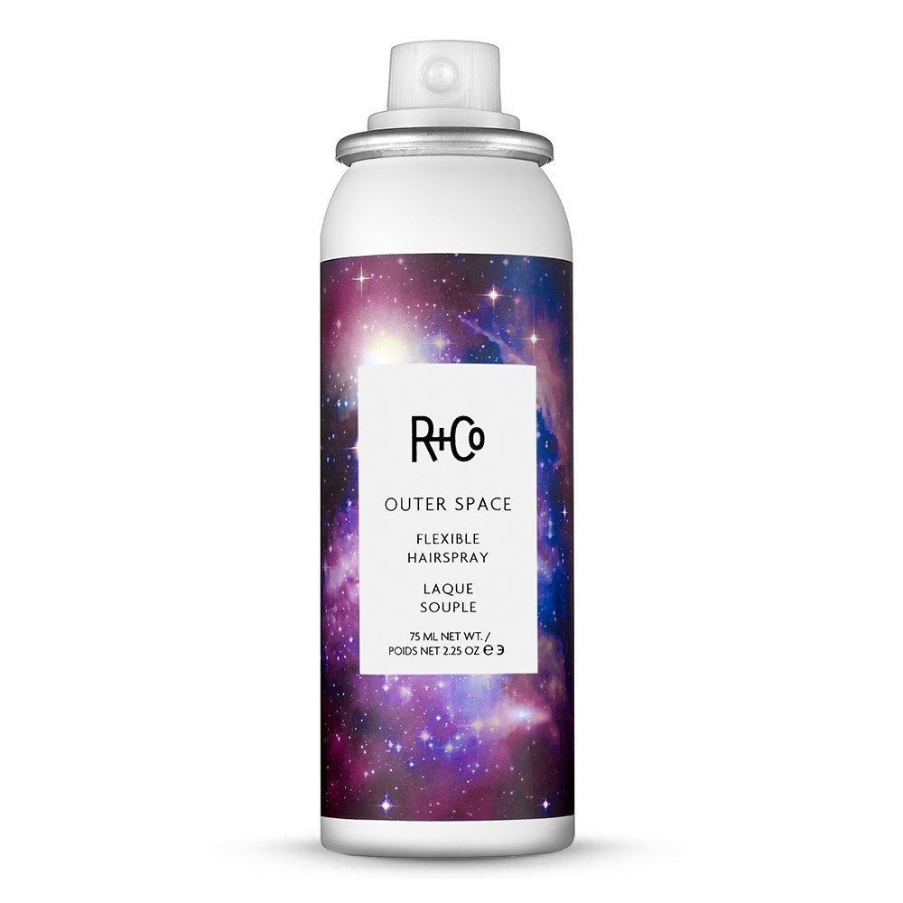 R+Co OUTER SPACE Flexible Hairspray – Light Hold & Long-Lasting Hair Spray, Adds Shine & Flexibility, All Hair Types(2.2 Fl Oz (Pack of 1))