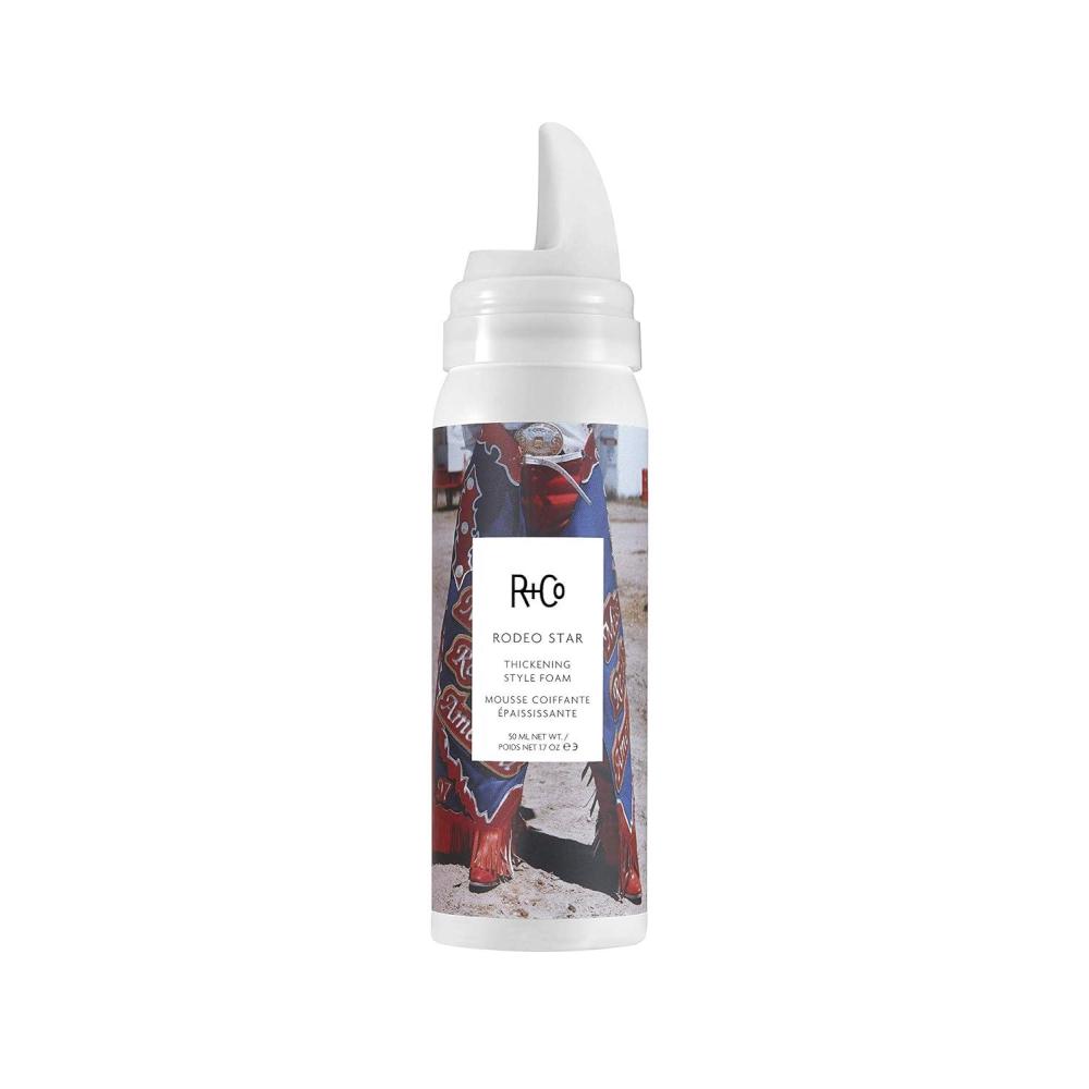 R+Co Rodeo Star Thickening Foam, Adds Dramatic Volume to Fine to Medium Hair
