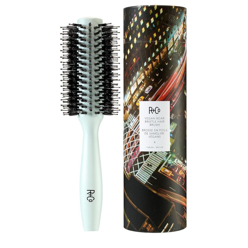R+Co Vegan Boar Bristle Hair Brush #4 (65 mm)