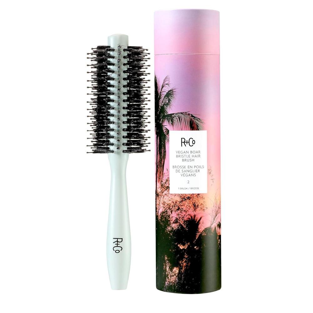 R+Co Vegan Boar Bristle Hair Brush #2 (42 mm)