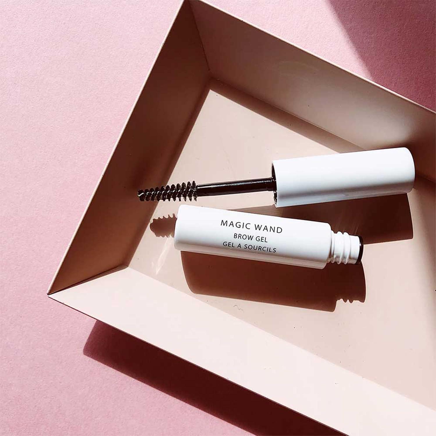 R+Co Magic Wand Brow Gel | Tack-Free, Tames + Conditions Brows | Vegan + Cruelty-Free | .14 Oz