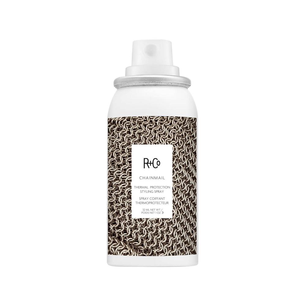 R+Co Chainmail Heat Protection Spray For Hair | Thermal Protection + Flexible Hold + Silky Shine | Vegan + Cruelty-Free(1 Ounce (Pack of 1))