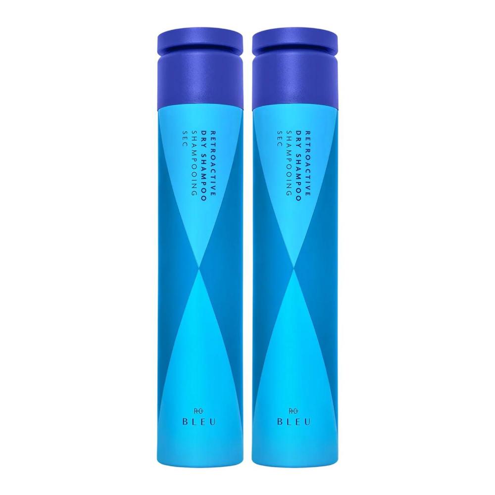 R+Co BLEU Retroactive Dry Shampoo | Weightless Volume + Shine + Bounce | Vegan, Sustainable + Cruelty-Free | 6.5 Oz(6.5 Ounce (Pack of 2))